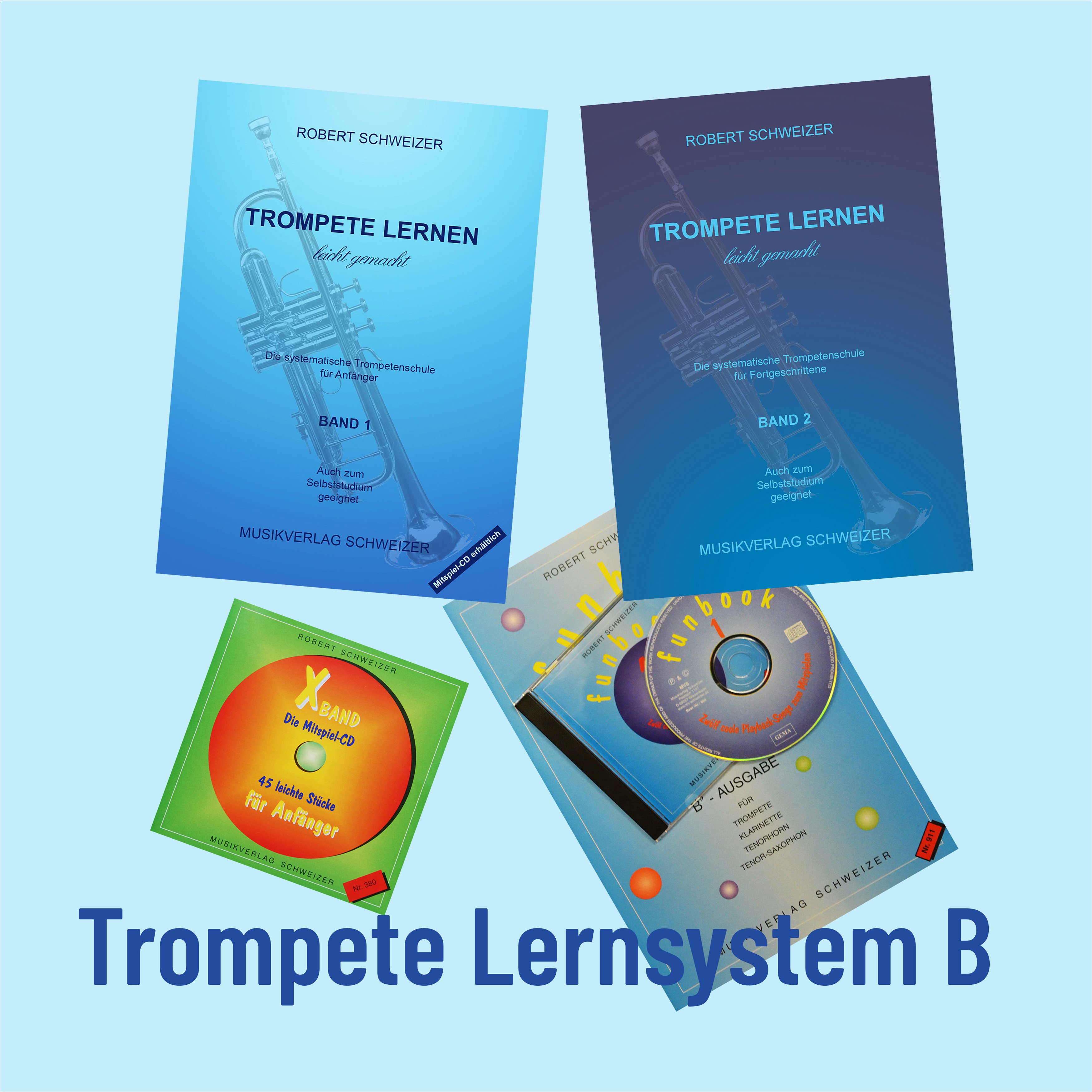 Trompete  Lernsystem (B) zum Sonderpreis von 77 €