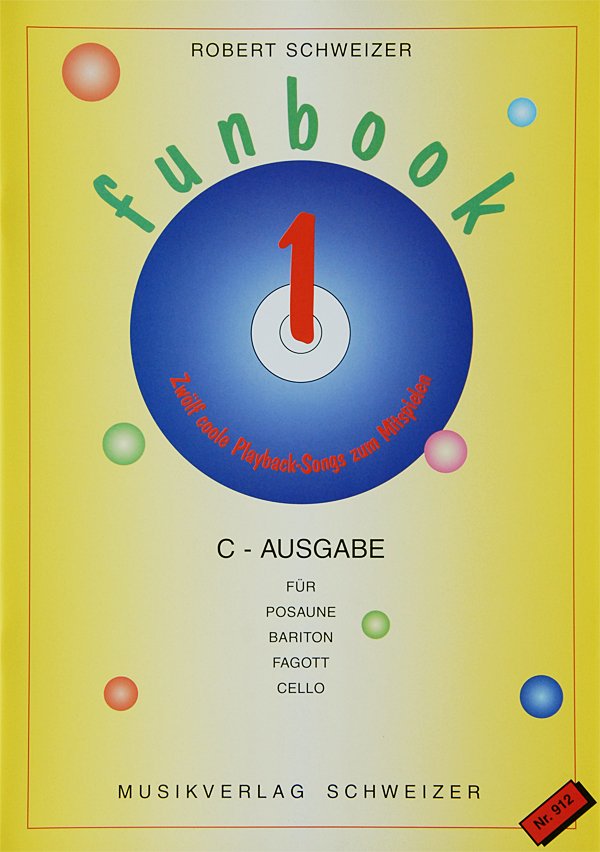 FUNBOOK1 C-Notation Bass-Schlüssel